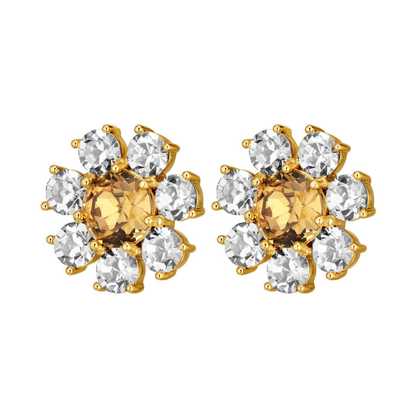 Aubra Gold Earrings - Golden