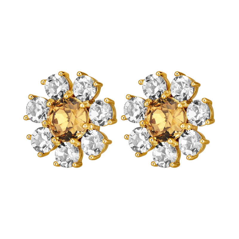 Aubra Gold Earrings - Golden