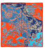 Bethany Scarf, Blue/ Red