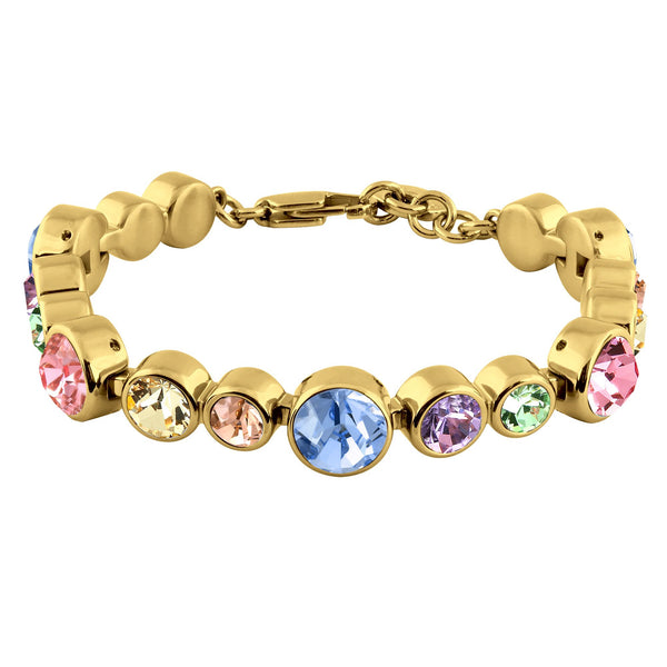 Calice Gold Bracelet - Pastel Multi