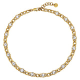 Collana Gold Necklace - Crystal