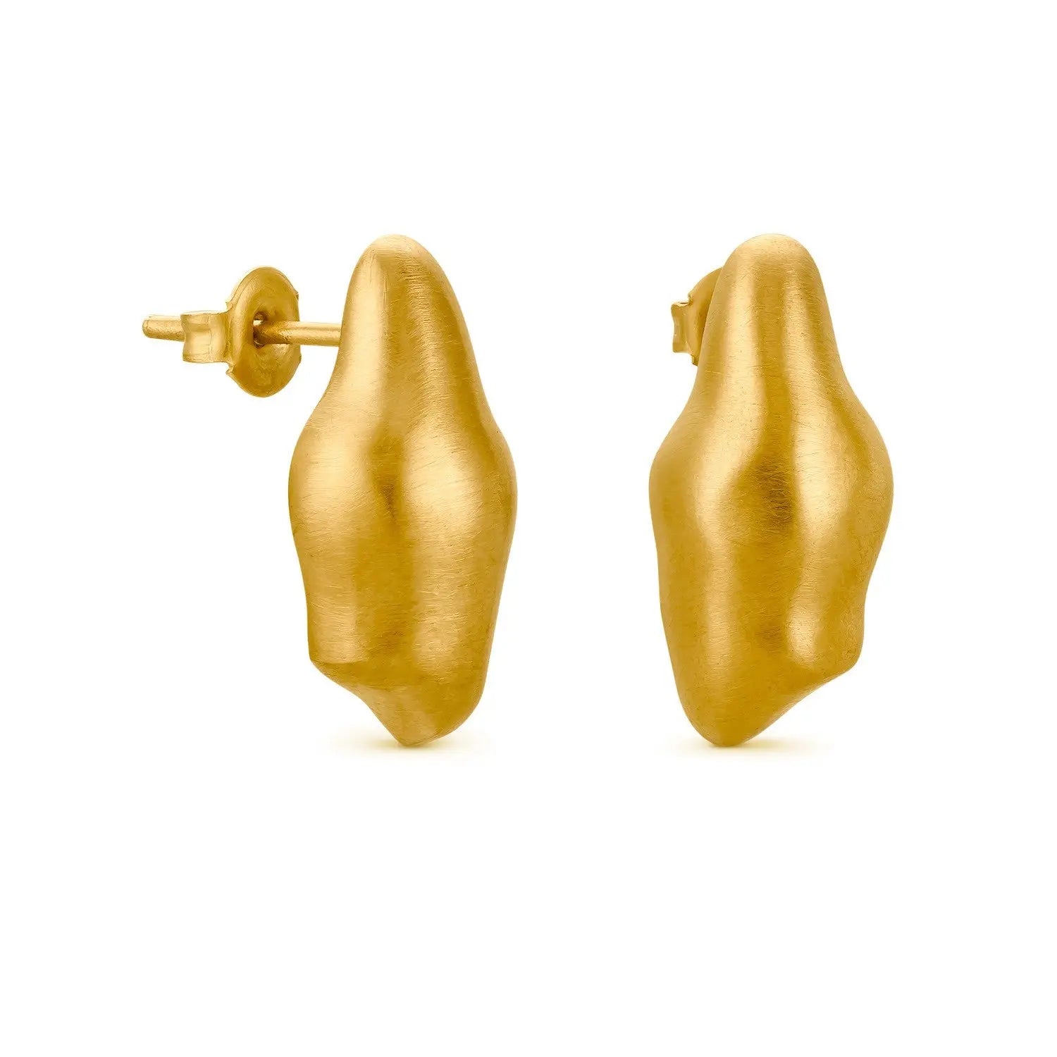 Dali Gold Earrings - Soft Forms Dyrberg/Kern NZ