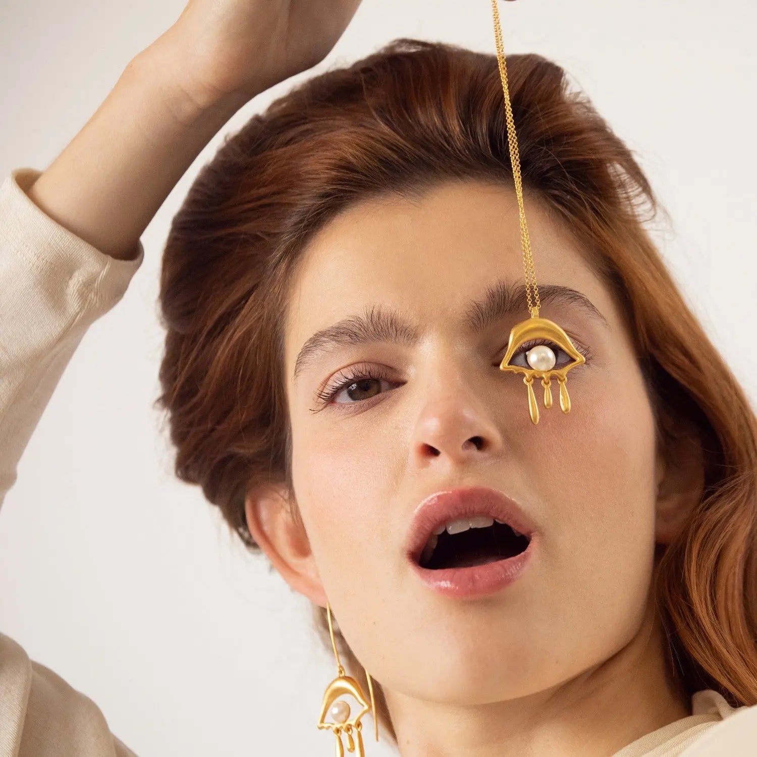 Dali Gold Necklace - Project for Spellbound Joidart NZ