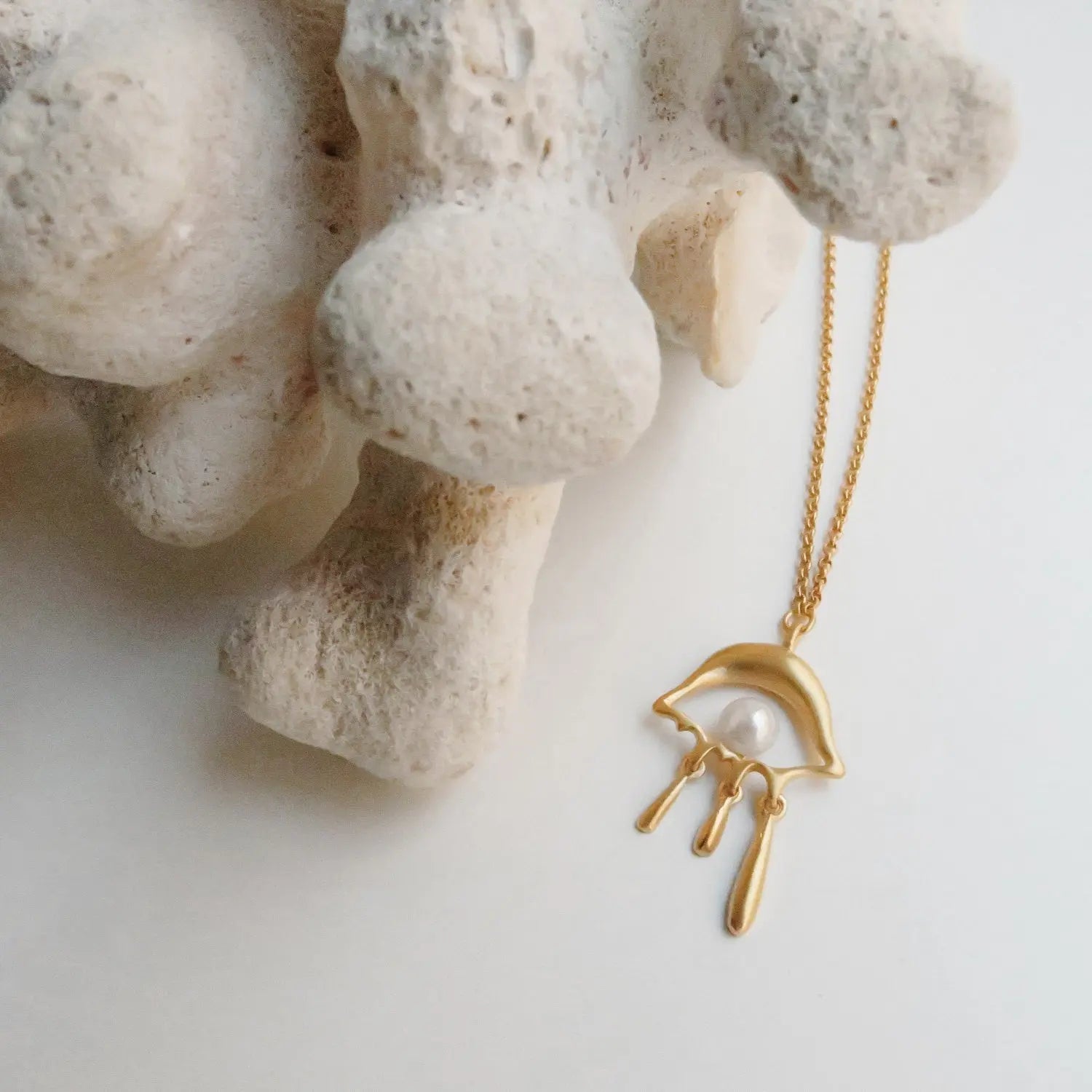 Dali Gold Necklace - Project to Remember Dyrberg/Kern NZ