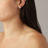 Daze Gold Earrings - Crystal