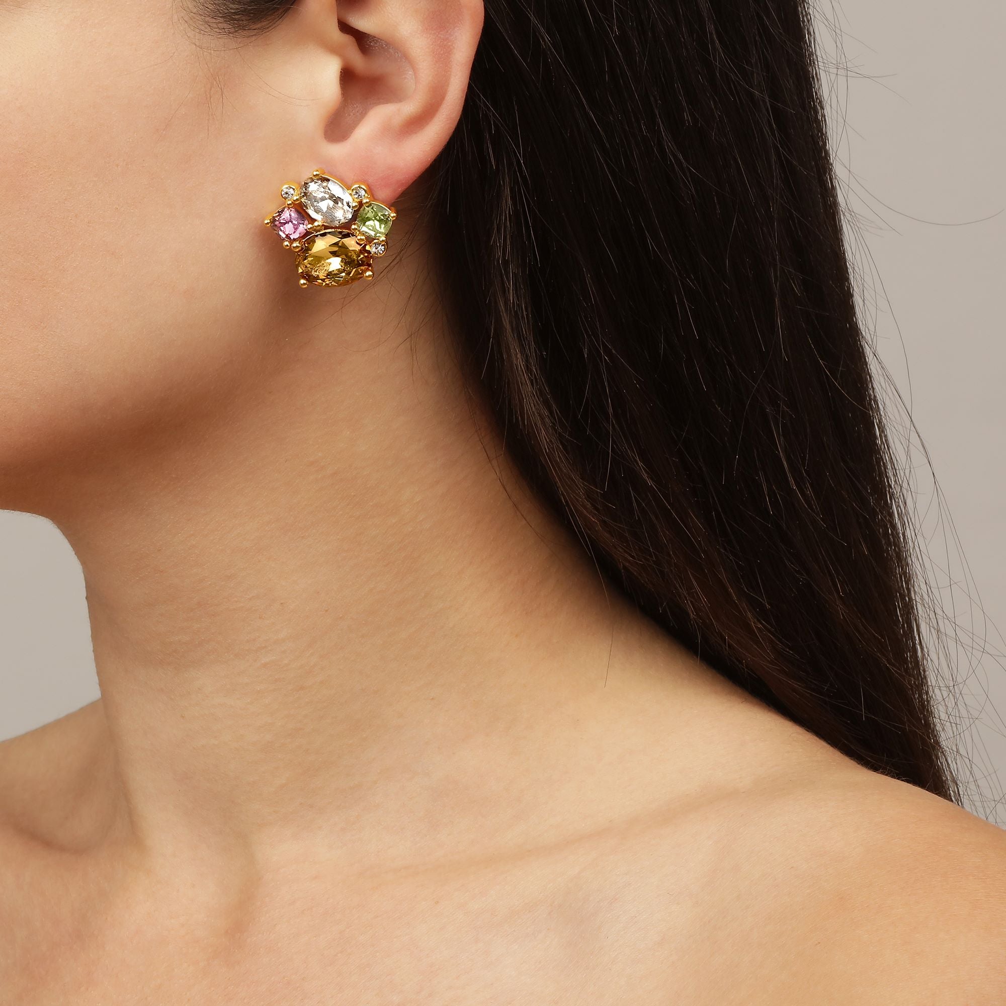 Emma Gold Earrings - Golden