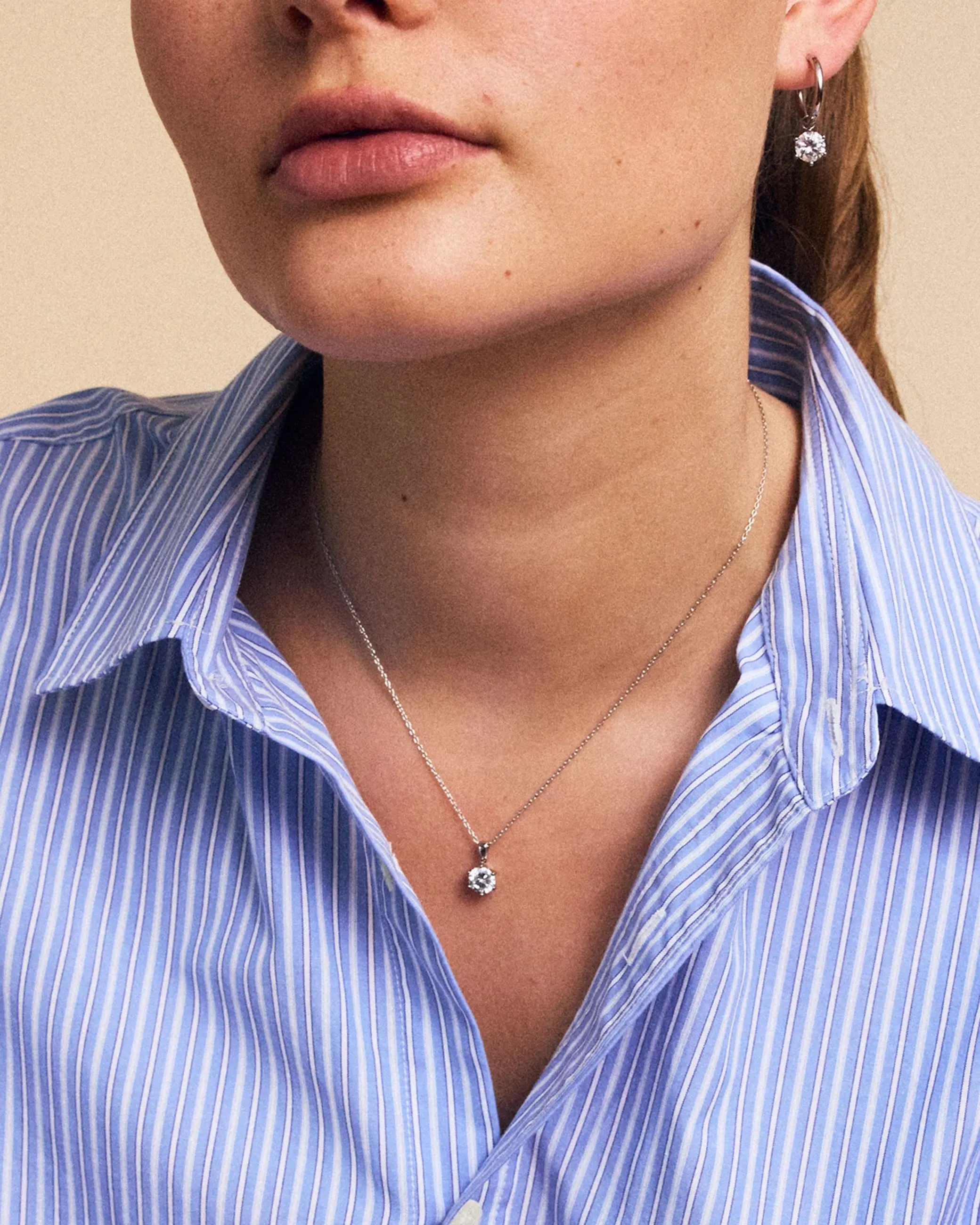 Crown Necklace L Steel Edblad