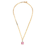 Glory Gold Necklace - Light Rose