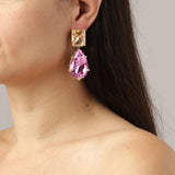 Golari Gold Earrings - Rose