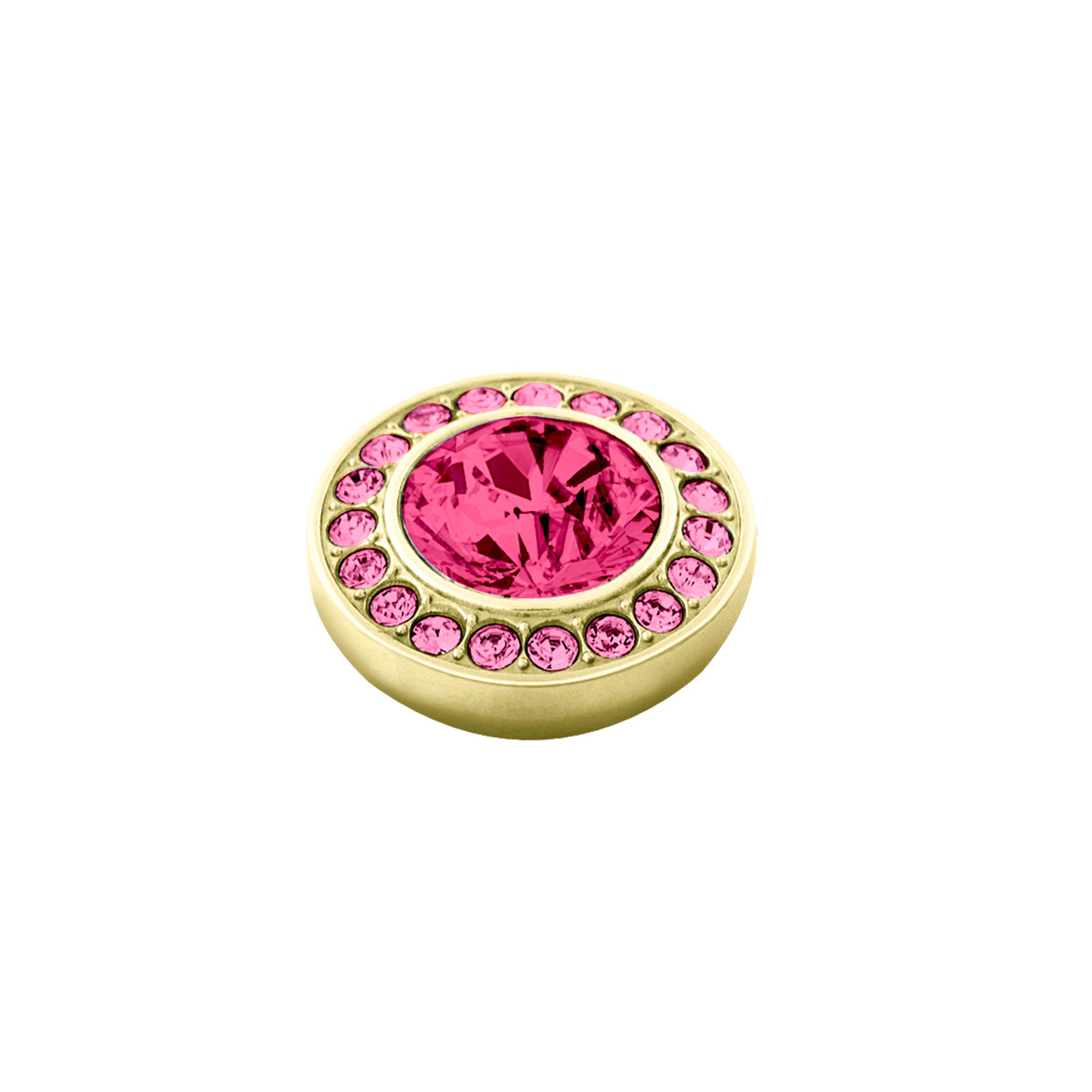 Grace Gold Interchangeable Ring Topper - Rose/ Light Rose