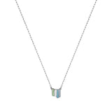 Palette Silver Necklace Small