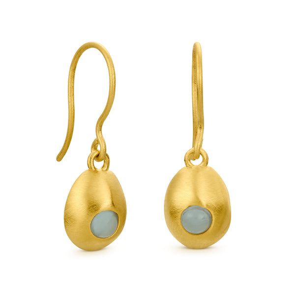 Addaia Gold Hook Earrings