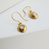 Addaia Gold Hook Earrings