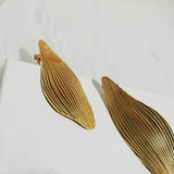 Onaria Large Golden Earrings