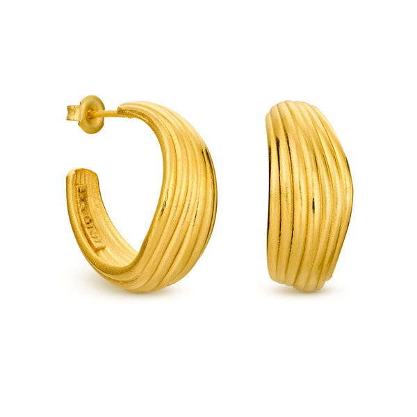 Onaria Golden Hoops