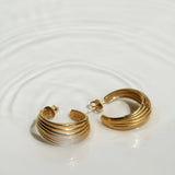 Onaria Golden Hoops