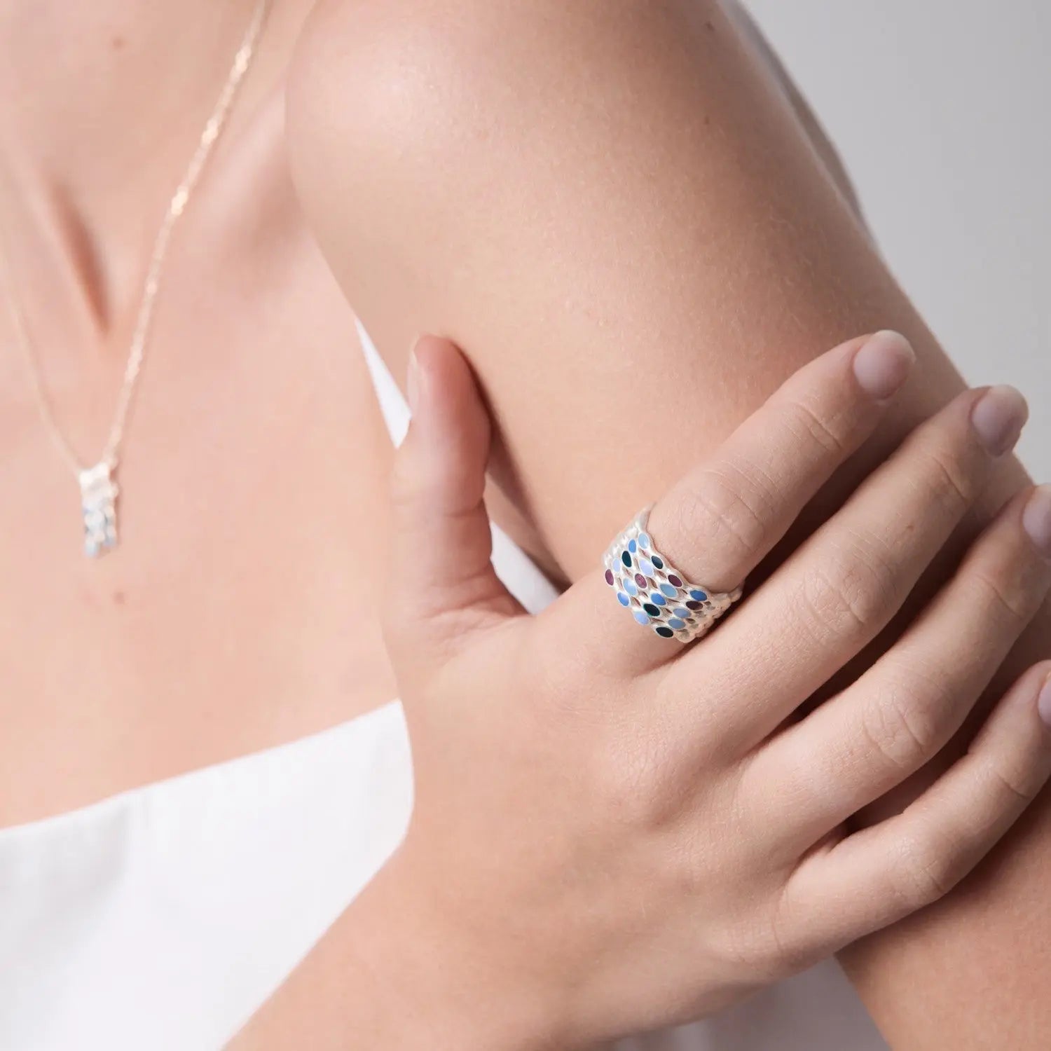 Aube Silver-Plated Ring Dyrberg/Kern NZ