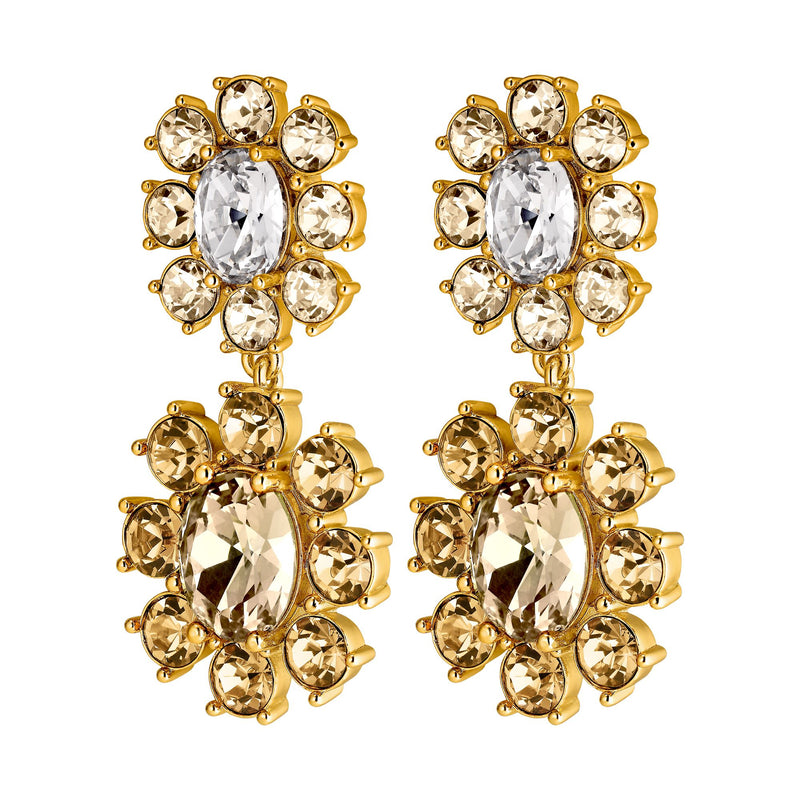 Lina Gold Earrings - Golden