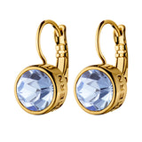 Louise Gold Earrings - Light Sapphire