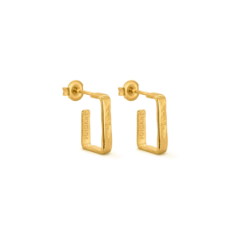 Lignis Gold Thin Hoops Small