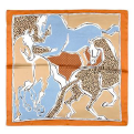 Megan Scarf, Blue/ Orange