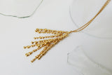 Malvasia Gold Necklace Multi Pendant
