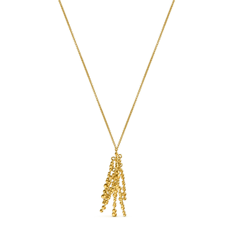 Malvasia Gold Necklace Multi Pendant