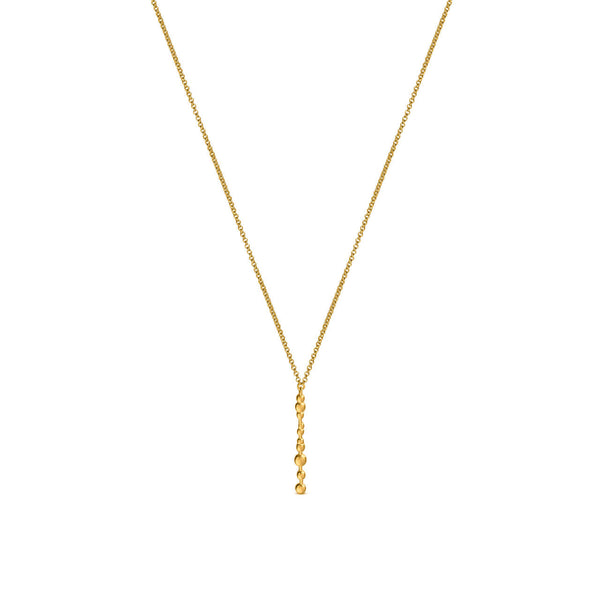 Malvasia Gold Necklace Single Pendant