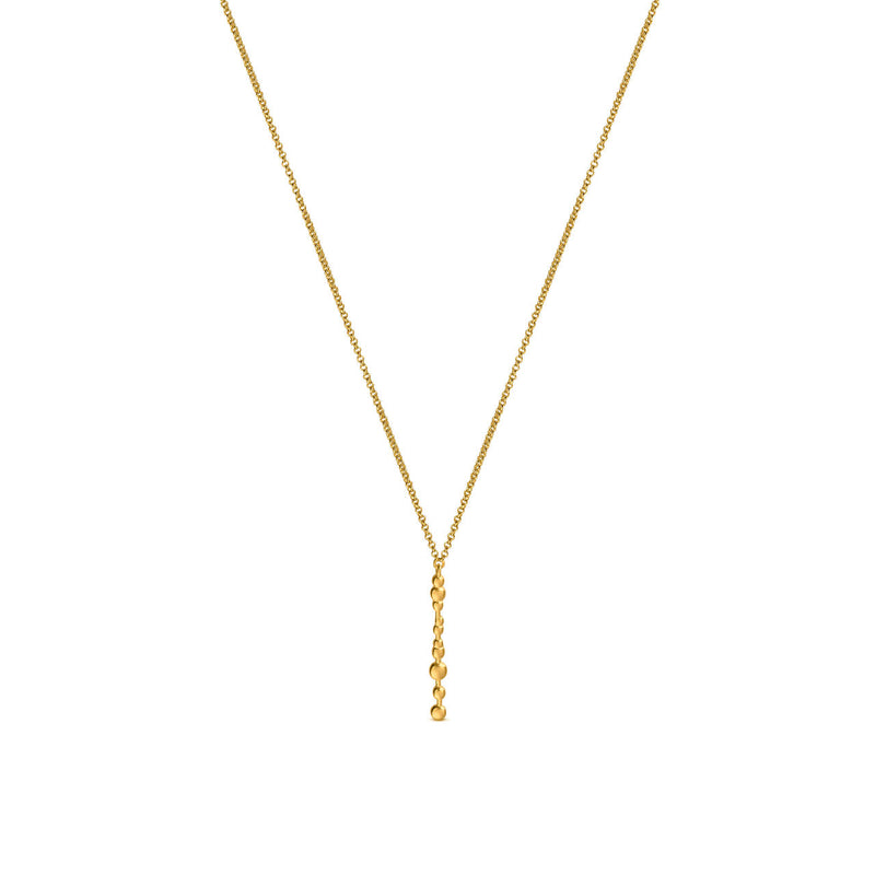 Malvasia Gold Necklace Single Pendant