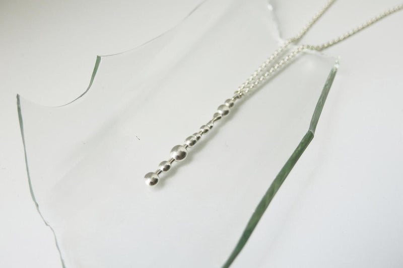 Malvasia Silver Necklace Single Pendant