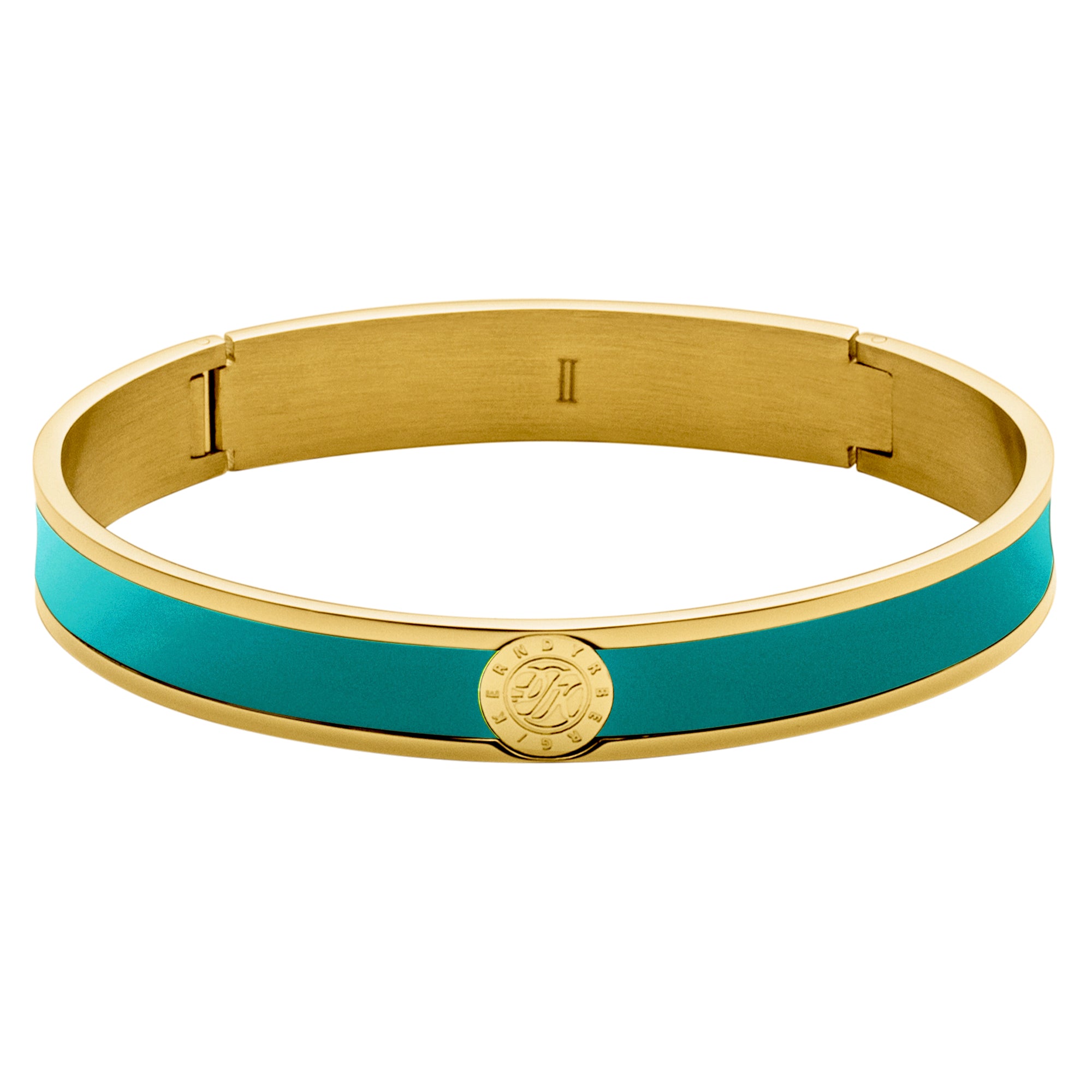 Pennika Gold Bracelet - Aqua