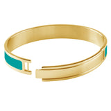 Pennika Gold Bracelet - Aqua