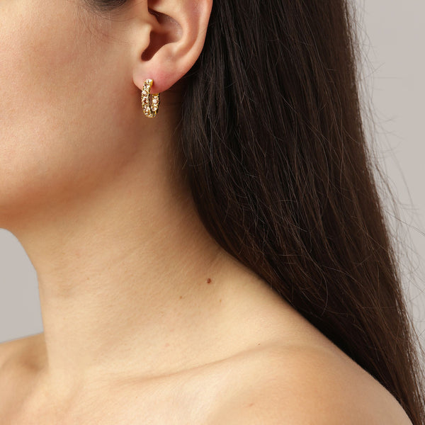 Raquel Gold Earrings - Golden