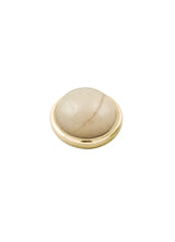 Sence Gold Interchangeable Ring Topper - Sand Marble