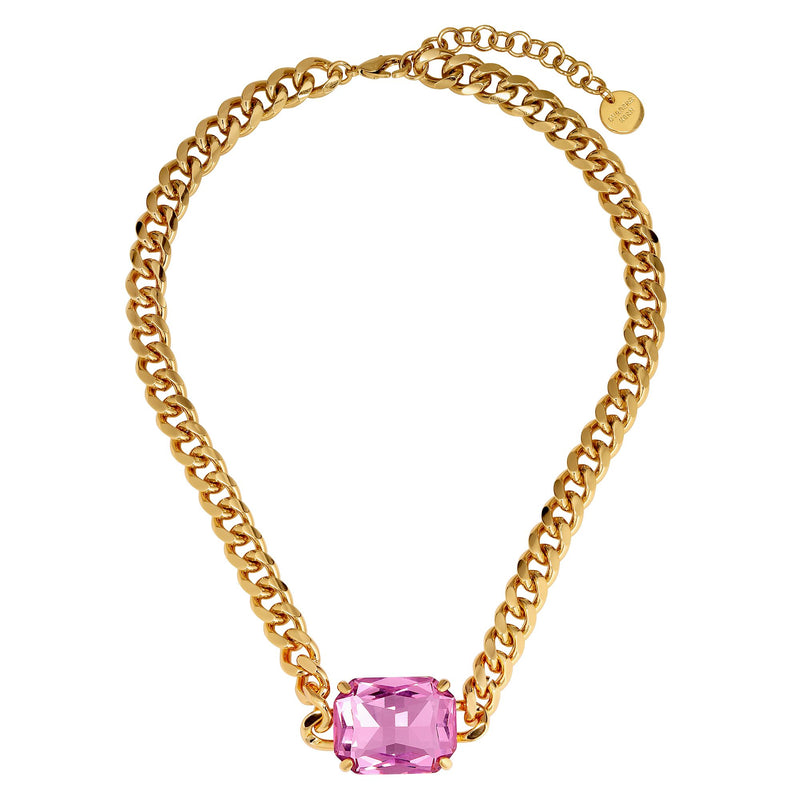 Tagona Gold Necklace - Light Rose