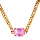 Tagona Gold Necklace - Light Rose