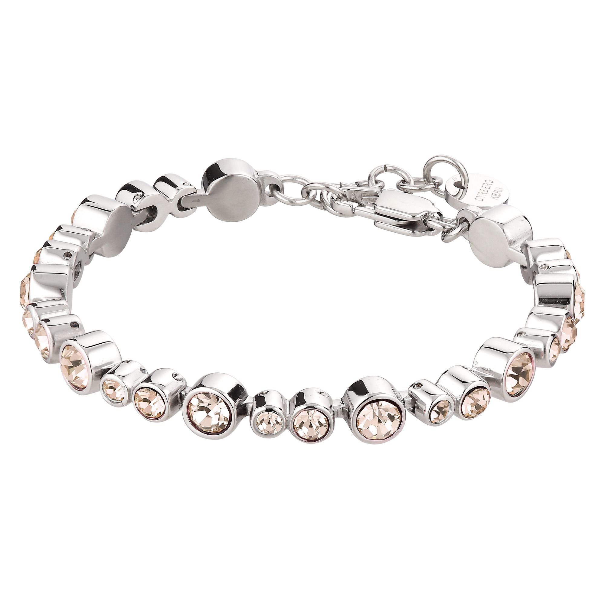 Teresia Shiny Silver Bracelet - Sand