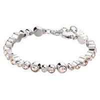 Teresia Shiny Silver Bracelet - Sand