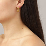 Teti Gold Earrings - Golden