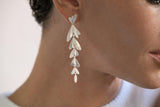Vol Silver Drop Earrings