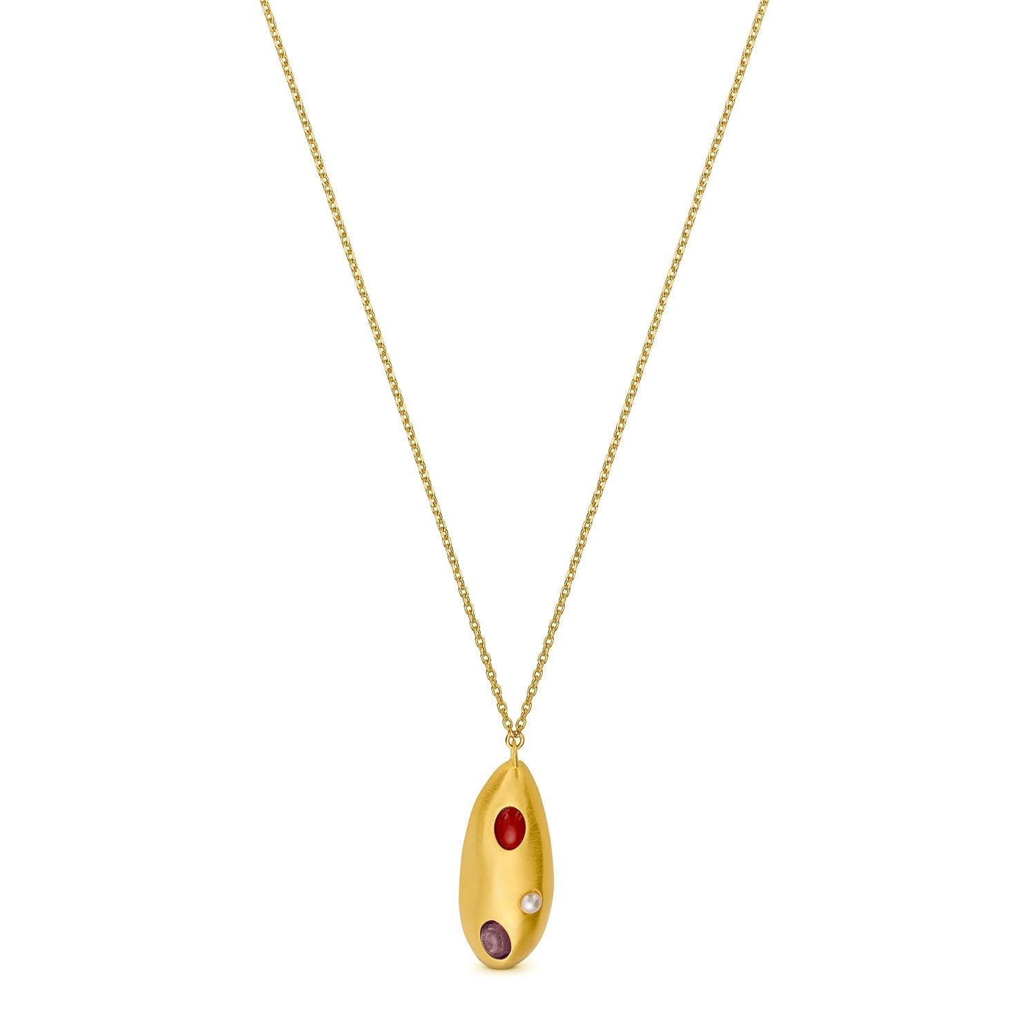 Addaia Gold Necklace – Small - Dyrberg/Kern NZ