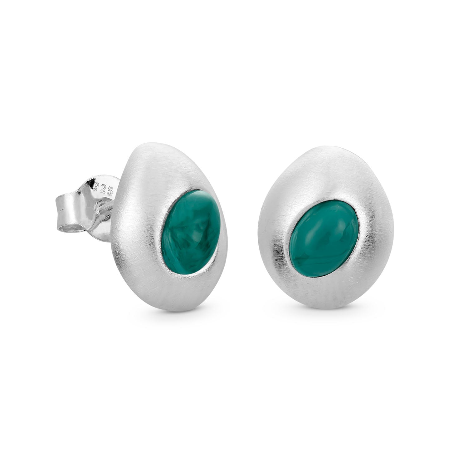 Addaia Silver Earrings Small - Dyrberg/Kern NZ