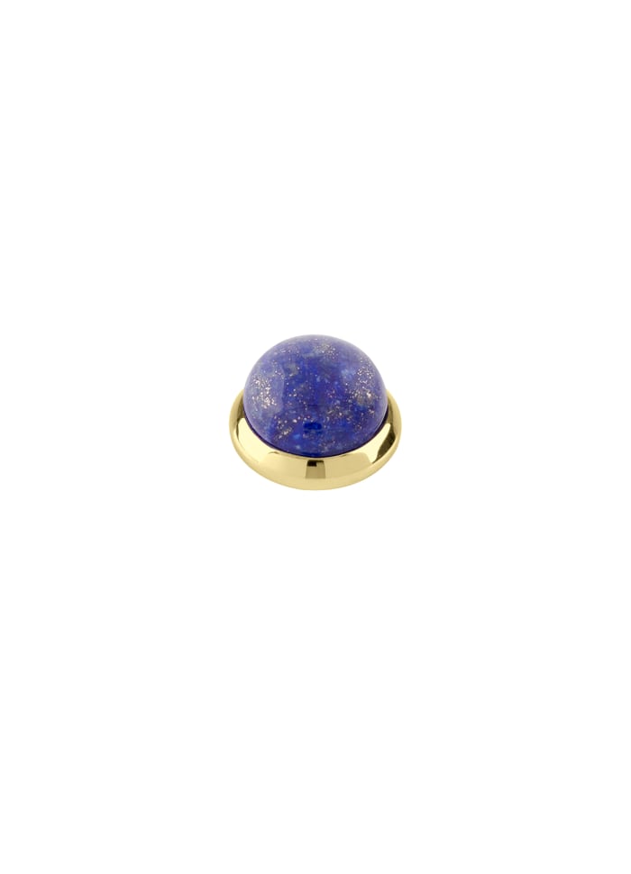 Bud Gold Interchangeable Ring Topper - Blue