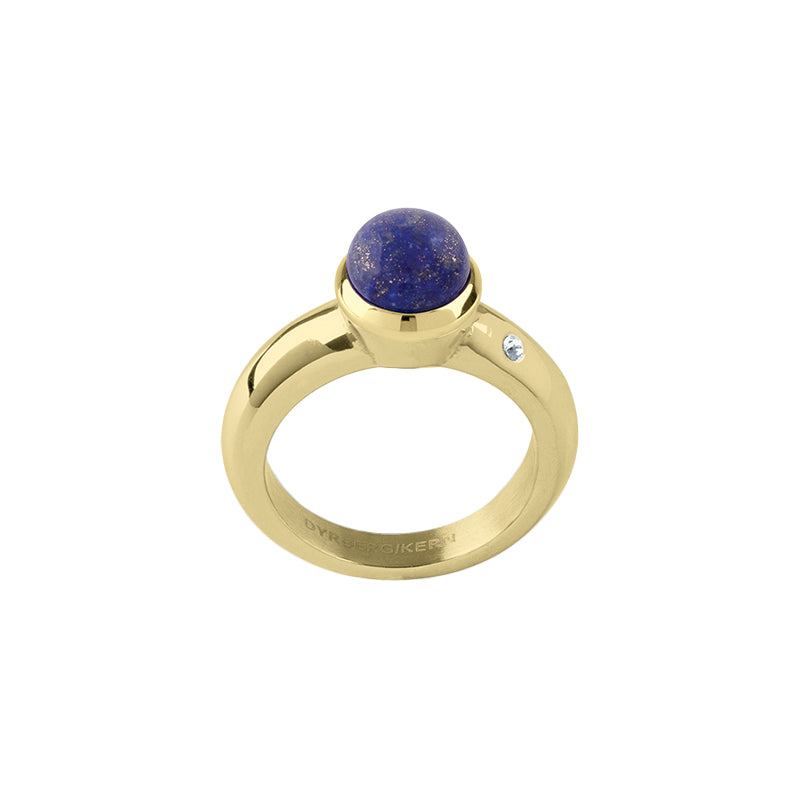 Bud Gold Interchangeable Ring Topper - Tiger Eye