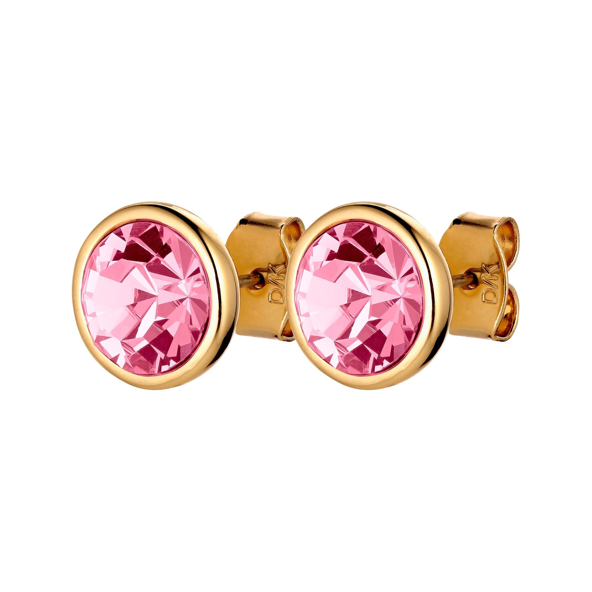 Dia Gold Earrings - Light Rose - Dyrberg/Kern NZ