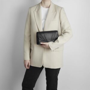 Esme Clutch, Antique, Black - Dyrberg/Kern NZ