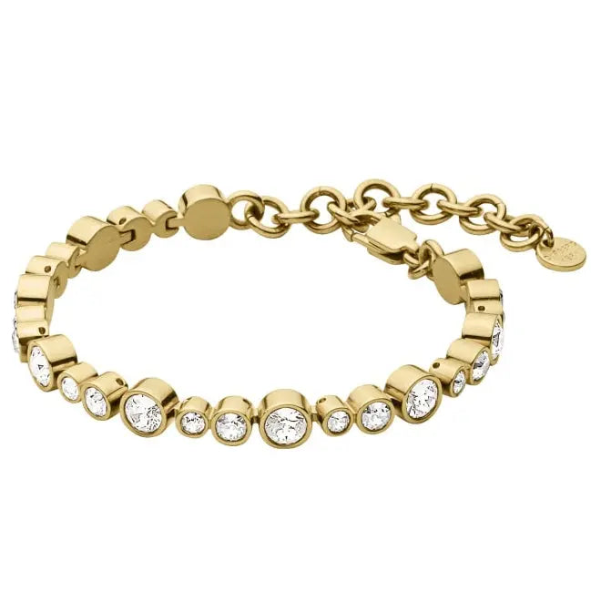 Teresia Gold Tennis Bracelet Dyrberg/Kern NZ