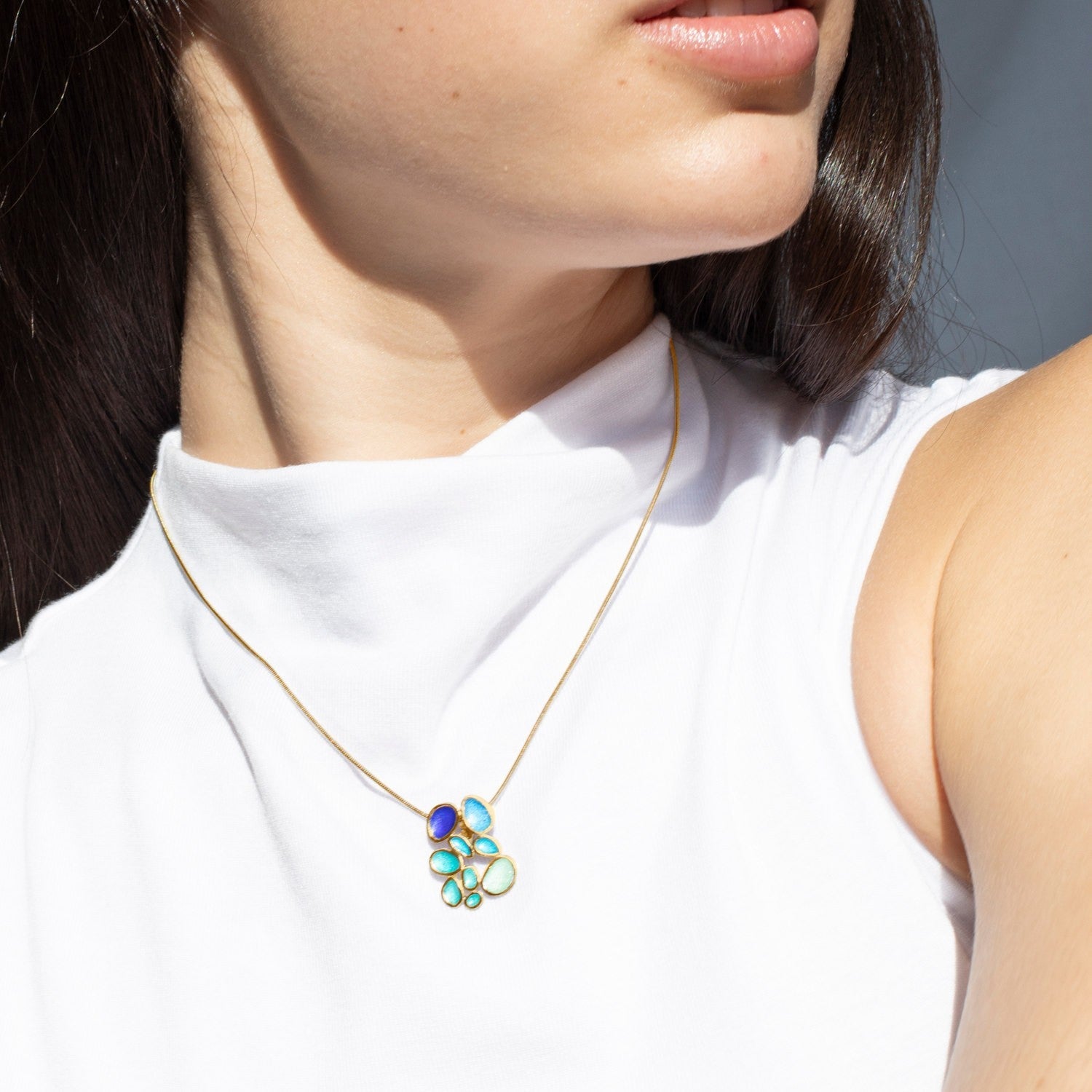 Gaudi Gold Necklace Fruits Small - Dyrberg/Kern NZ