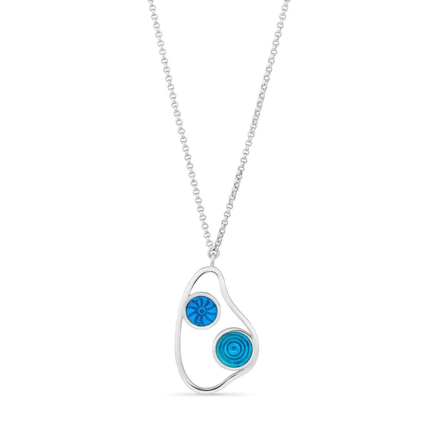 Gaudi Silver Necklace La Pederera - Dyrberg/Kern NZ
