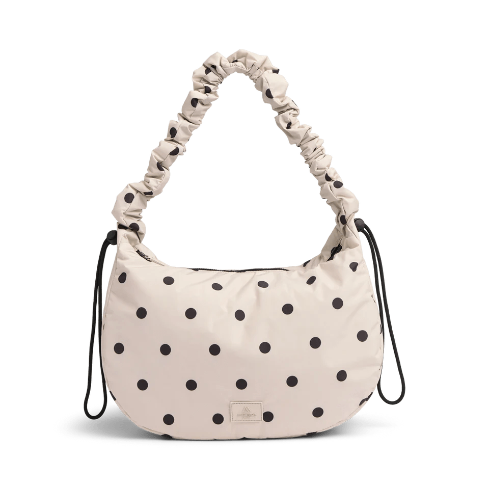Ground Bag, Recycled, Polka Dot, Creme - Dyrberg/Kern NZ